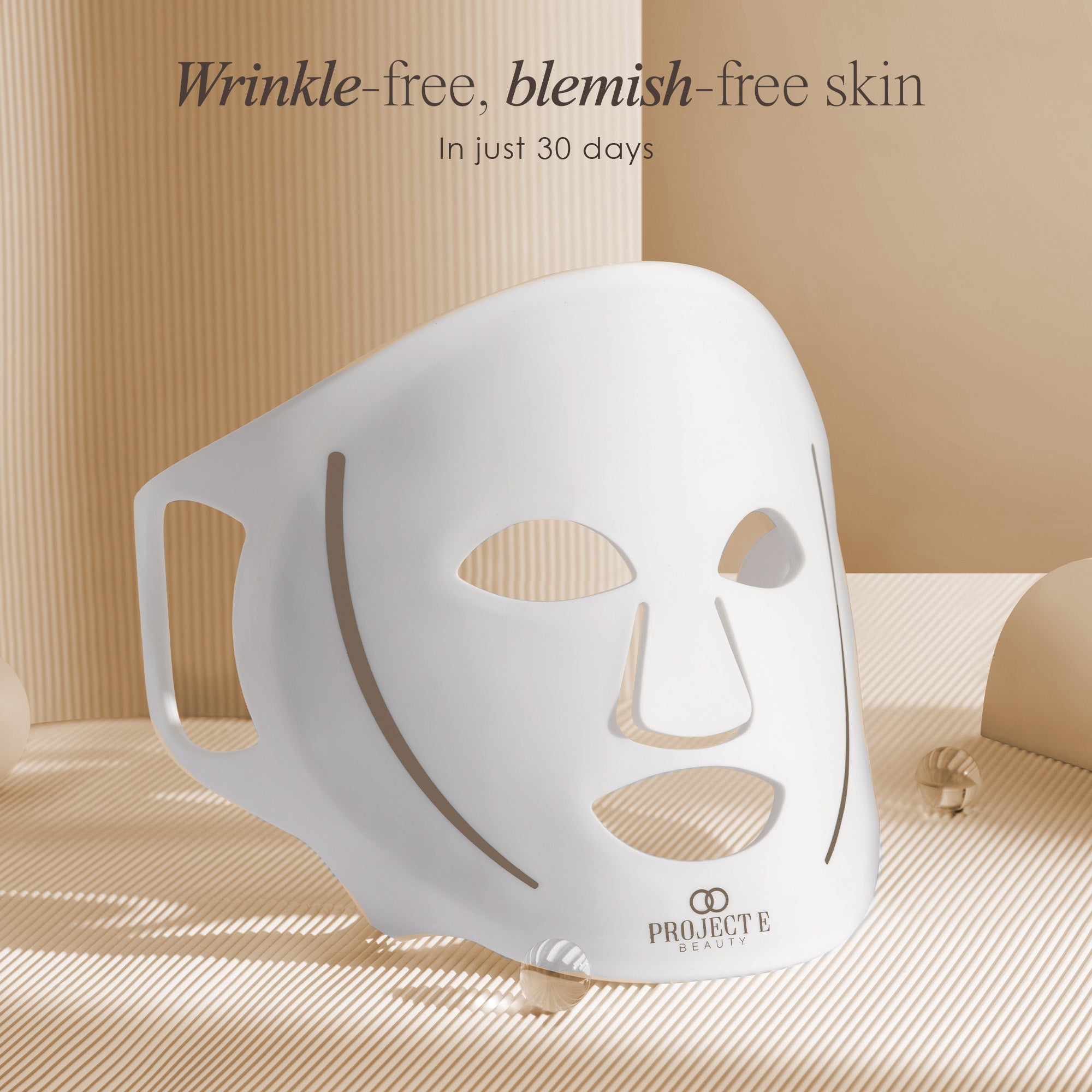 LightAura Flex LED face mask showing mask for anti-aging and anti-acne 