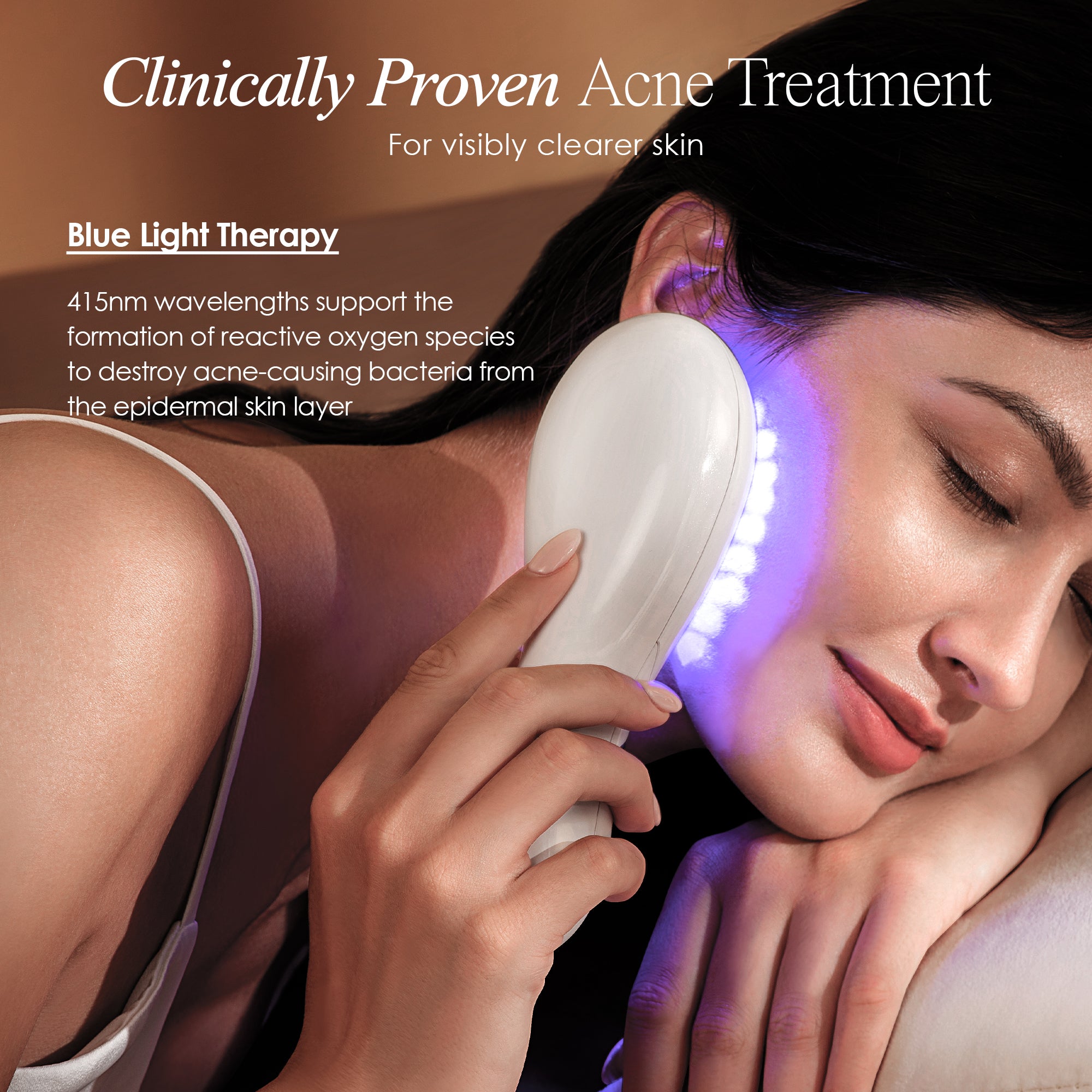 LumaGlow Blue | Anti-Acne LED Light Therapy Wand